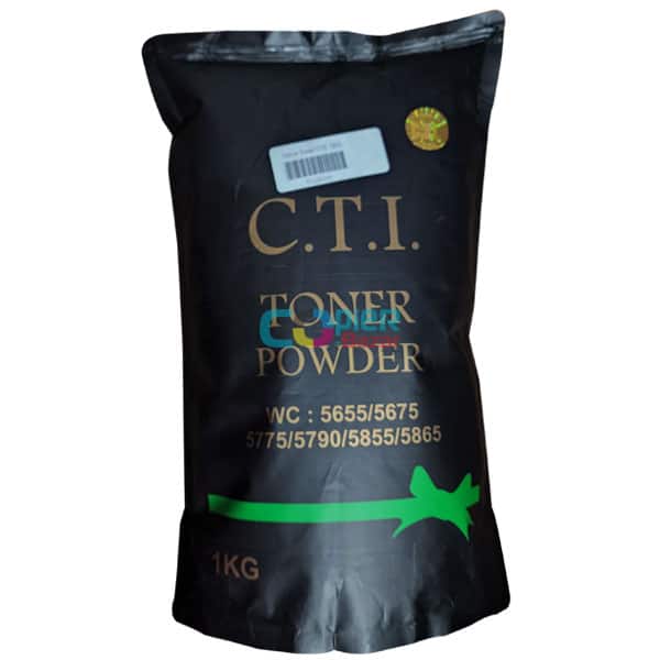 CTI Compatible Black Toner for Xerox WC5655/WC5675/WC5775/WC5790/WC5855/WC5865 (1kg pouch)