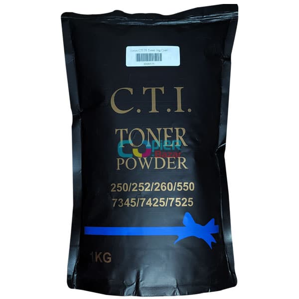CTI Compatible Cyan Toner for Xerox DC250/DC252/DC260/C550/WC7345/WC7425/WC7525 (1kg-pouch)