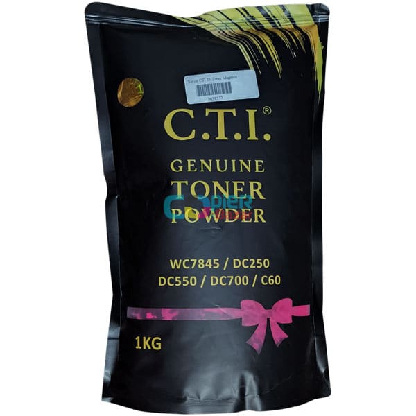 CTI Compatible Magenta Toner for Xerox WC7845/DC250/DC550/DC700/C60 (1kg-pouch)
