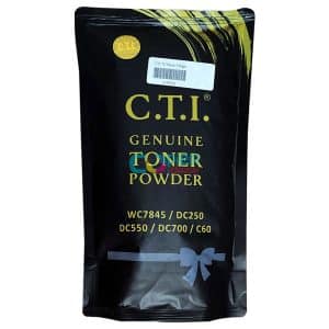 CTI Compatible Black Toner for Xerox WC7845/DC250/DC550/DC700/C60 (500gm pouch)