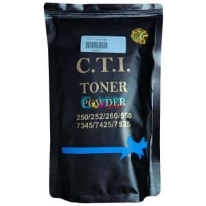 CTI Compatible Cyan Toner for Xerox WC7845/DC250/DC550/DC700/C60 (500gm pouch)