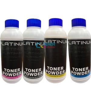 YK Platinum CMYK Toner Set for Xerox WorkCentre DC 250 550 C70 C60