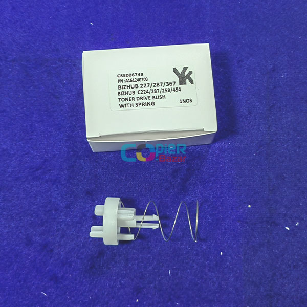 Toner Drive Bush With Spring for Konica Minolta Bizhub 227 287 367 Bizhub C224 287 258 454 ( Best Quality ) 1 Toner Drive Bush With Spring for Konica Minolta Bizhub 227 287 367 Bizhub C224 287 258 454