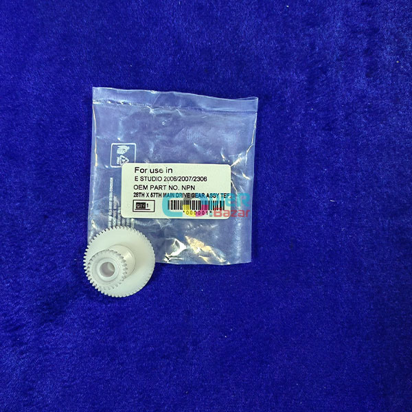 Main Drive Gear for Toshiba 2006 2007 2306 2309 ( 28/57th ) ( Best Quality ) 1 Main Drive Gear for Toshiba 2006 2007 2306 2309