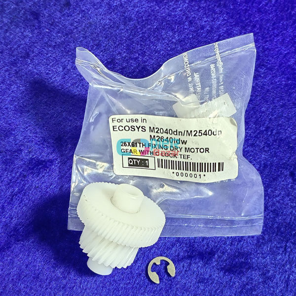 Fixing Dry Motor Gear with C Lock Tef for Kyocera Ecosys 2040dn m2540dn m2640idw ( 25X61TH ) ( Best Quality ) 1 Fixing Dry Motor Gear with C Lock Tef for Kyocera Ecosys 2040dn-m2540dn-m2640idw