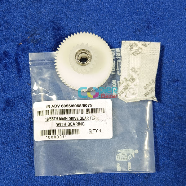 18/55TH Main Drive Gear Teflon With Bearing For Canon IR ADV 6055 6065 6075 ( Best Quality ) 1 18/55TH Main Drive Gear TEFLON With Bearing For Canon IR ADV 6055 6065 6075