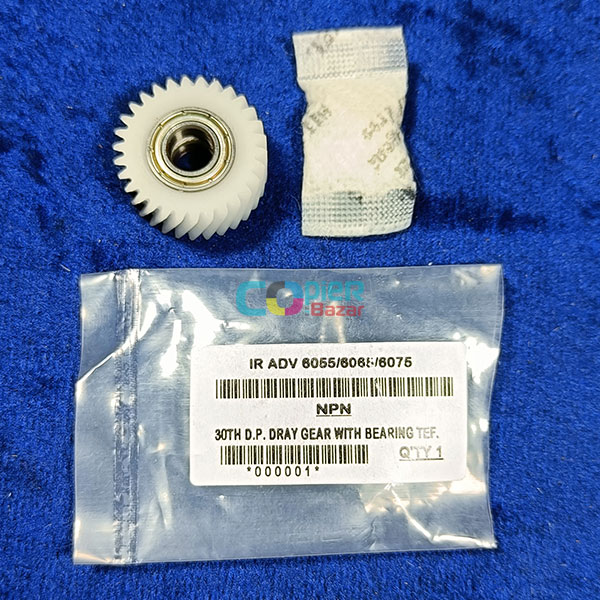 30 TH DP Dray Gear With Bearing Teflon For Canon IR ADV 6055 6065 6075 ( Best Quality ) 1 30 TH DP Dray Gear With Bearing Teflon For Canon IR ADV 6055 6065 6075