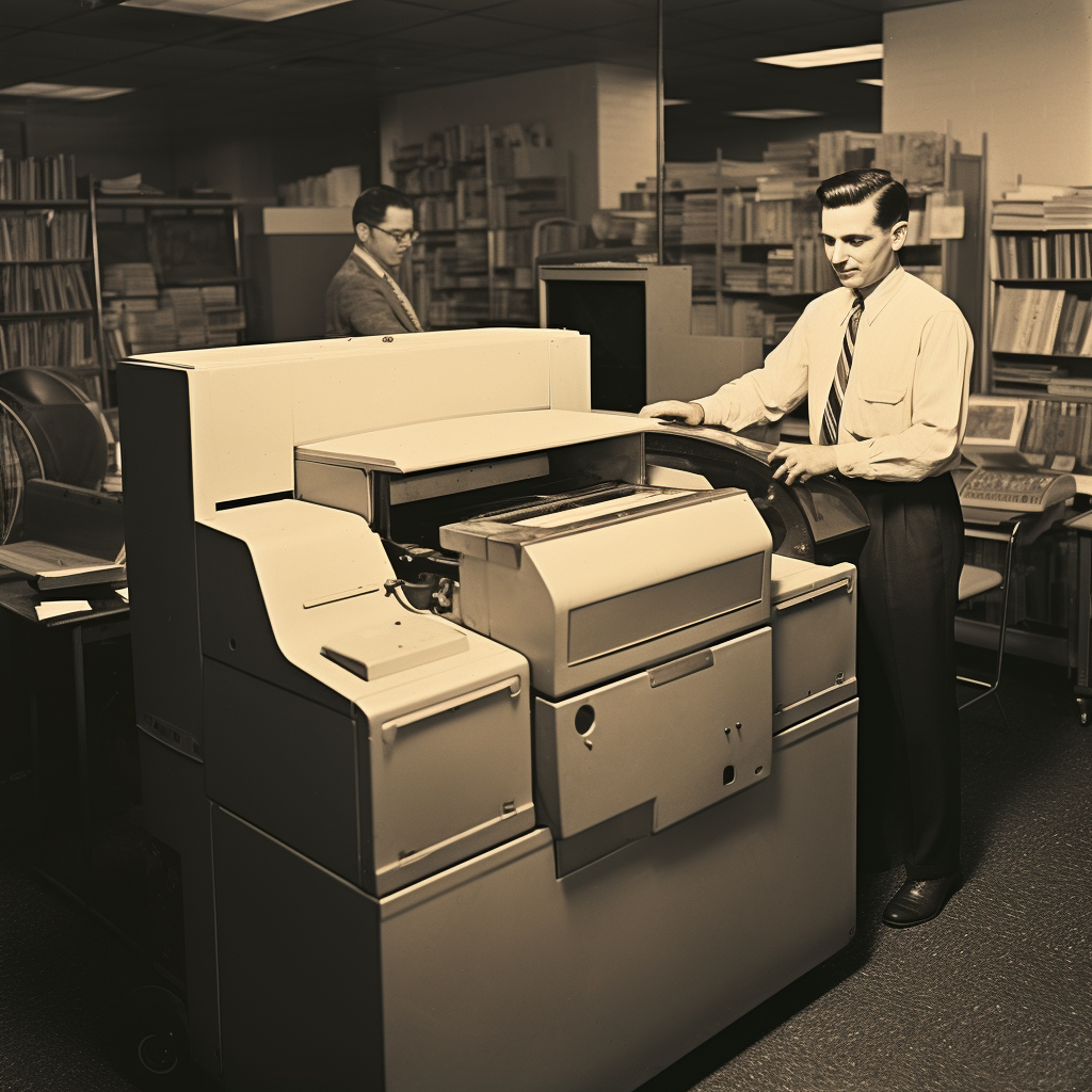 History of photocopier