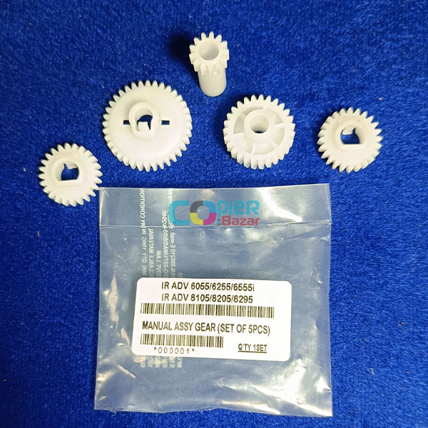 Manual Assy Gear For Canon IR ADV 6055 6255 6555i IR ADV 8105 8205 8295 ( Set Of 5PCS ) ( Best Quality ) 1 Manual Assy Gear For Canon IR ADV 6055 6255 6555i IR ADV 8105 8205 8295