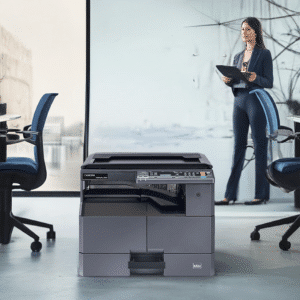 Front view of the Kyocera Taskalfa 2320 multifunctional printer.