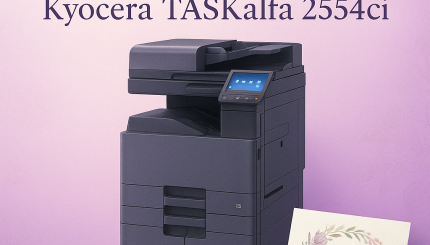 Best Automatic Wedding Card Printing Machine: Kyocera TASKalfa 2554ci - Complete Guide 2025 9 Kyocera TASKalfa 2554ci automatic wedding card printing machine with 25 ppm speed, 4800 dpi resolution for professional wedding invitation printing business
