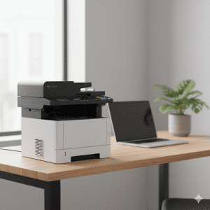 Kyocera ECOSYS MA4000x monochrome multifunction printer 40ppm with duplex and network connectivity